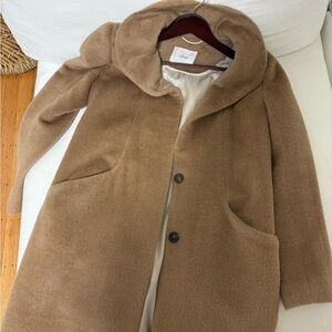 Wilfred Cocoon Wool Alpaca Coat